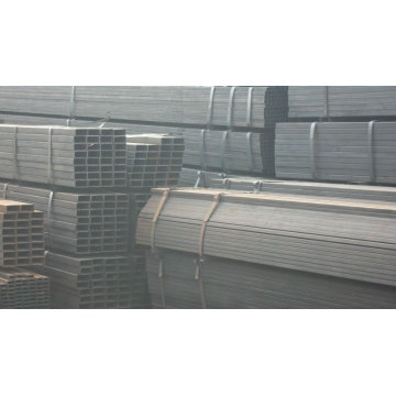 Tubes rectangulaires MS tubes rectangulaires ASTM A500 / Gr B / Q235 / SS400